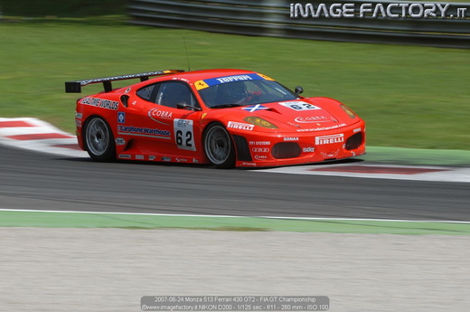 2007-06-24 Monza 513 Ferrari 430 GT2 - FIA GT Championship